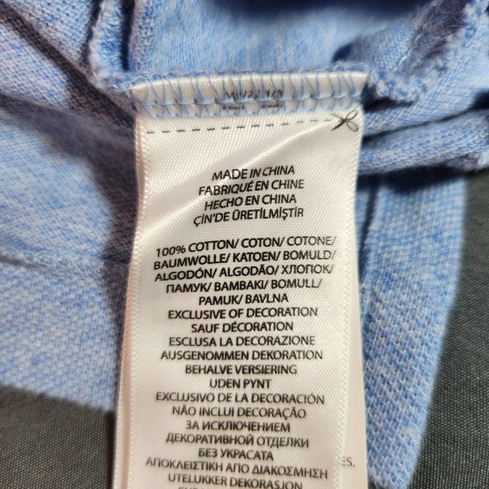 Polo Ralph Lauren Classic Fit Polo in Heathered Light Blue Size Large - Picture 6 of 7